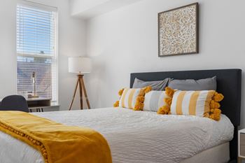 Bedroom with window